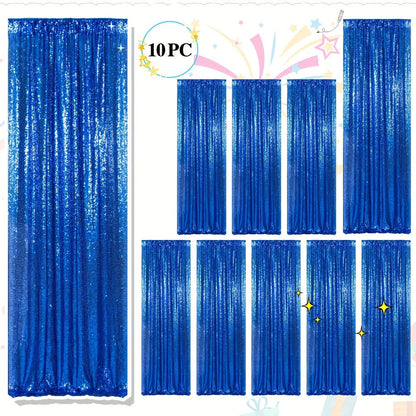 Sequin Backdrop Curtains 2FTx8FT Glitter Photography Background Panels for Party Wedding Birthday for an Everyday Personal Care Routine