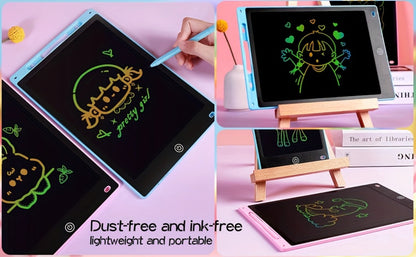 Large LCD Drawing Tablet for Kids 16 & 20 Inch, Colorful Erasable Electronic Doodle Board Reusable Writing Pad