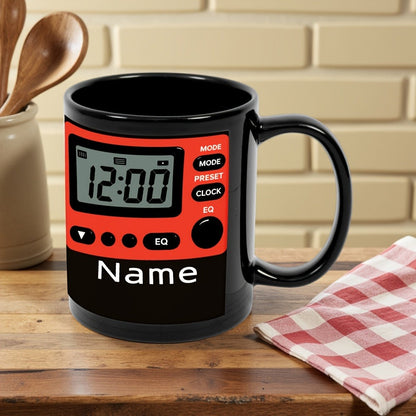 Personalized Ceramic Coffee Mug Custom Name or Text 11oz Customizable Cup for Hot Cold for Home Cooking, Dining and Outdoor Meals