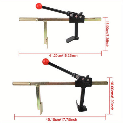 Bead Breaker Tool Heavy-Duty Manual Tire Changer with Safety Guard, Durable Steel Construction Universal Tire Service Equipment for Cars
