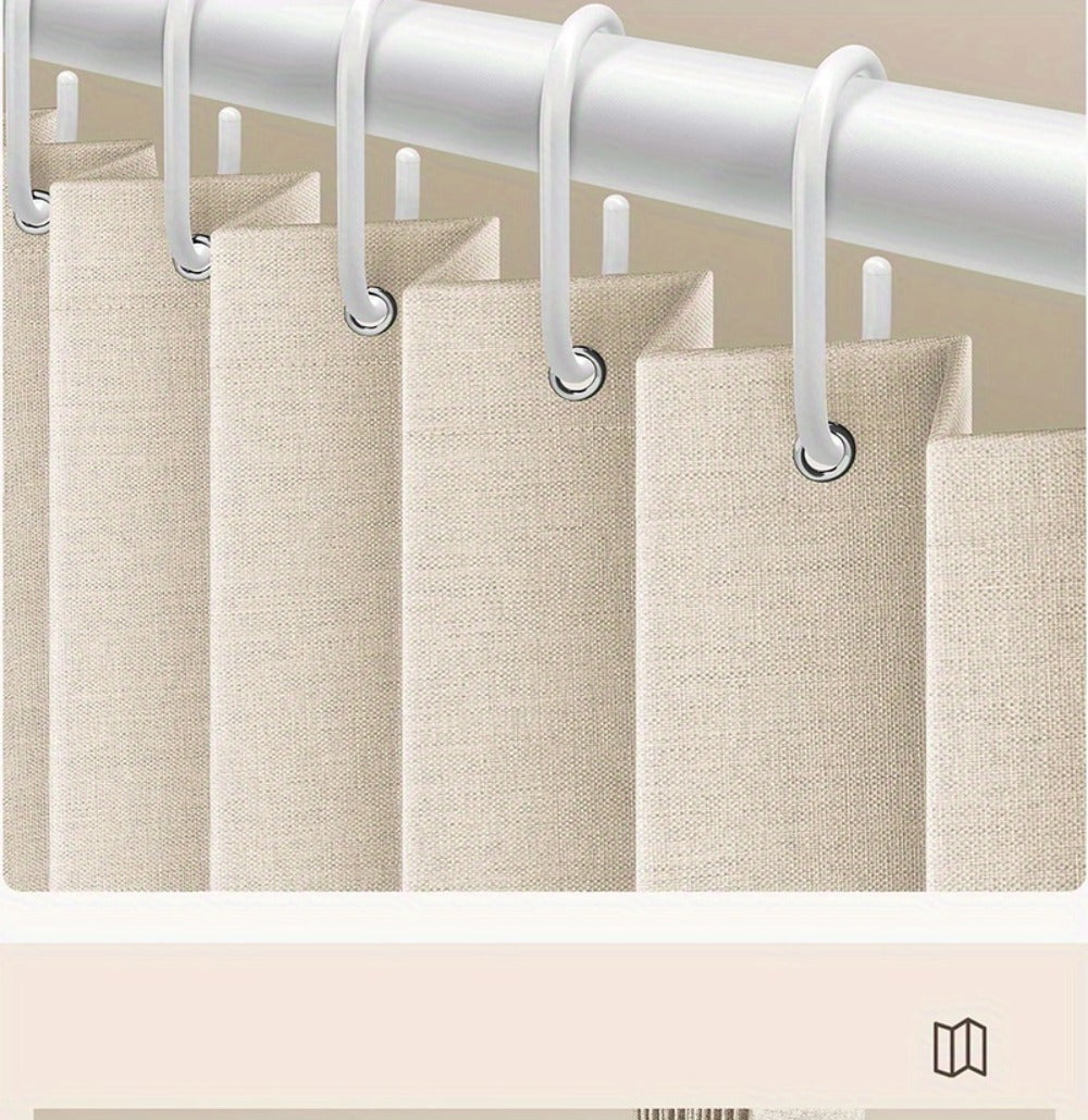 Magnetic Room Divider Curtain Doorway – Rodless Bohemian Striped Door Curtain, 210GSM Thickened Polyester