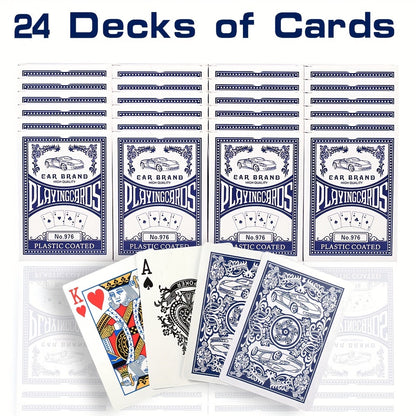2026 World Cup Playing Cards, Bulk 24 Decks Set, Premium Coated Cardstock, Standard Size 2.5"x3.5"