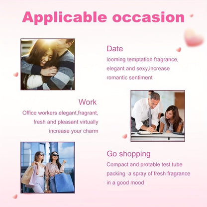 100ml/3.38oz Women's Perfume Spray for Hair & 1Body - Cherry Blossom Eau de Toilette, Floral Scent with Fragrance