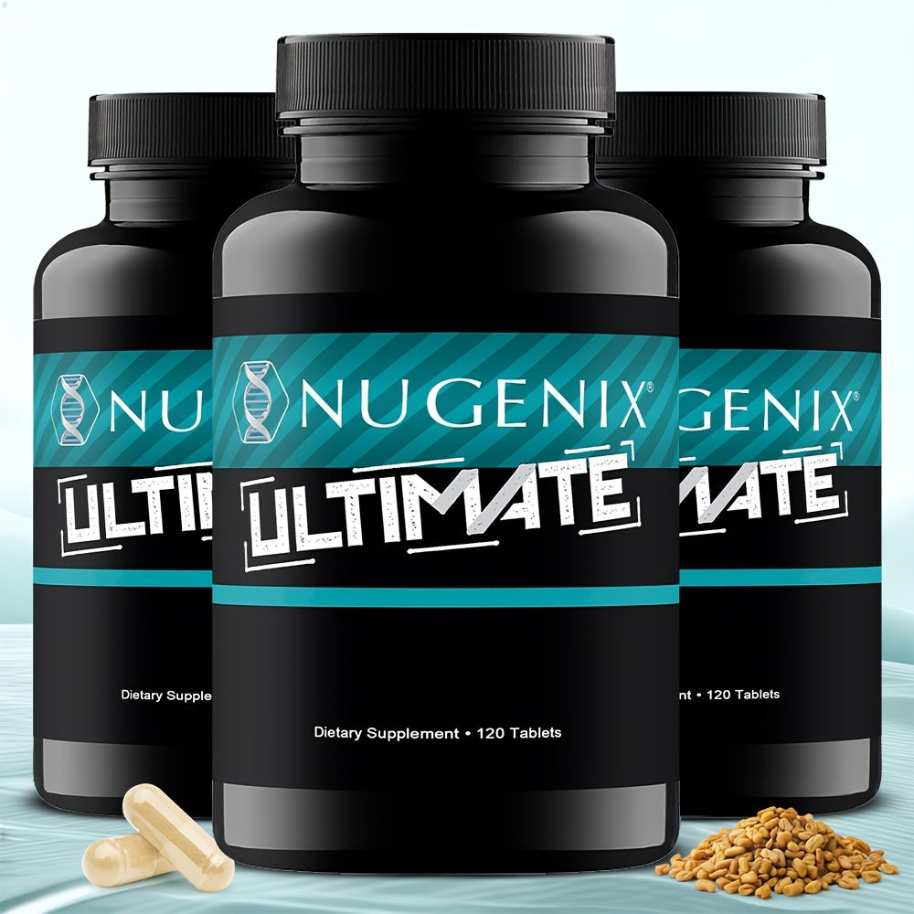 Men's Vitality Supplement Capsules, Nugenix Ultimate Formula for Testosterone Support, Male Energy & Strength