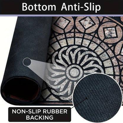 Outdoor Door Mat Welcome Mat for Front Door Entrance Patio Porch, Durable Low-Profile Rug, Multiple Colors & Sizes