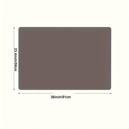 Kitchen Counter Mat Heat Resistant Countertop Protector Pad Extra Large Cuttable Mat for Home Cooking, Dining and Outdoor Meals