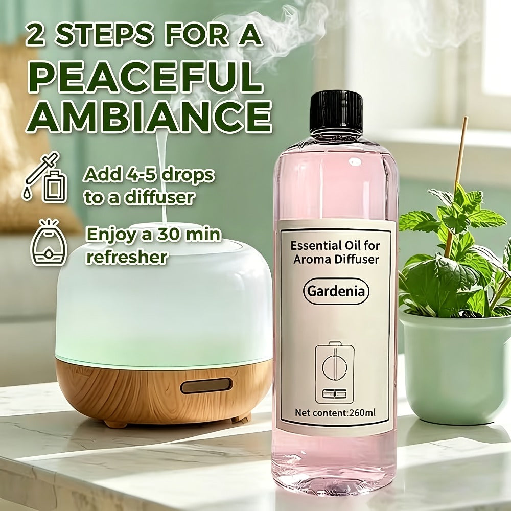 Car Aroma Diffuser Essential Oil Refill – Large Capacity Anti-Spill Refill Liquid, Long-Lasting Fragrance for Car, Home & Office (Lavender