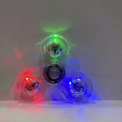 LED Spinning Top Fidget Toy 12 Pack Glow in the Dark Crystal Gyroscope with Vibrant Lights for Parties, Celebrations and Guest Favors