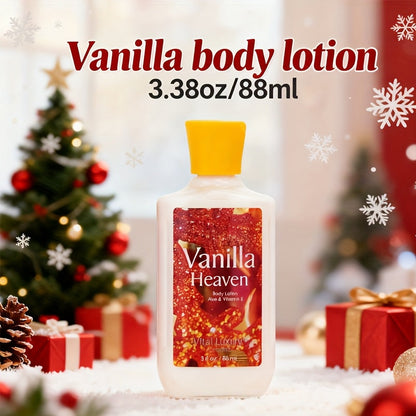Vanilla Body Lotion Set with Glycerin – Nourishing Moisturizer for Women & Men, Lasting Vanilla Fragrance