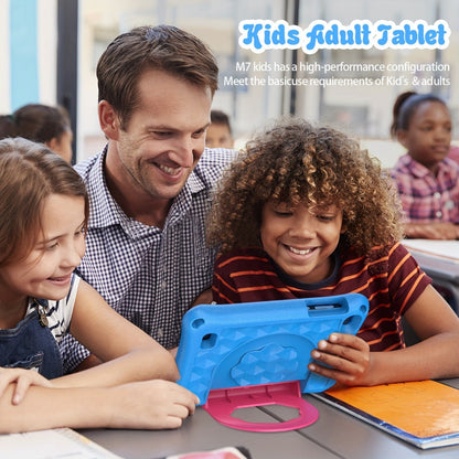 Kids Tablet PRITOM 7 Inch with Android 13, 4GB RAM, 32GB Storage, 1TB Expansion and Silicone Case