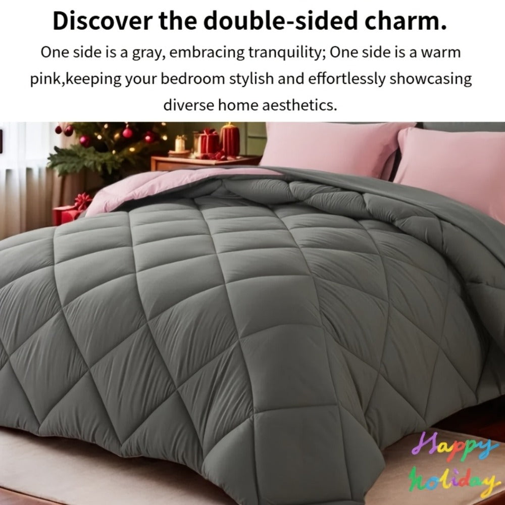 Comforter Set 7-Piece Bed in a Bag Queen King Full Soft Microfiber Down Alternative Comforter Fitted Sheet Flat Sheet Pillow Shams
