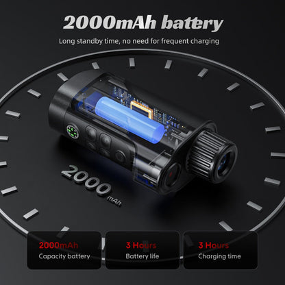 Night Vision Monocular 1080P HD 5W IR 2600FT Range 10X Digital Zoom 2-Inch Screen Handheld Night for an Everyday Personal Care Routine