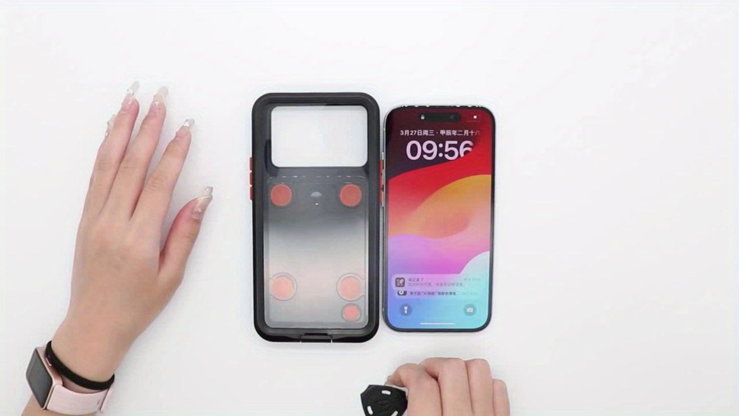 iPhone Case 360° Full Body Shockproof Dustproof Underwater Swimming Surfing Sports Cover for an Everyday Personal Care Routine