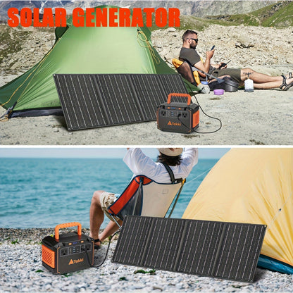 Solar Generator, Portable Power Station Camping Emergency CPAP Home for an Everyday Personal Care Routine
