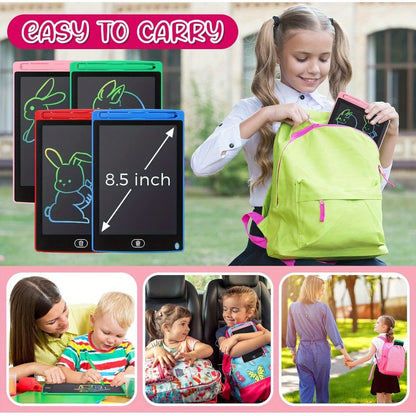 LCD Drawing Board 20 Pack for Kids 8.5 Inch Reusable Erasable Doodle Pad Electronic Writing for Parties, Celebrations and Guest Favors