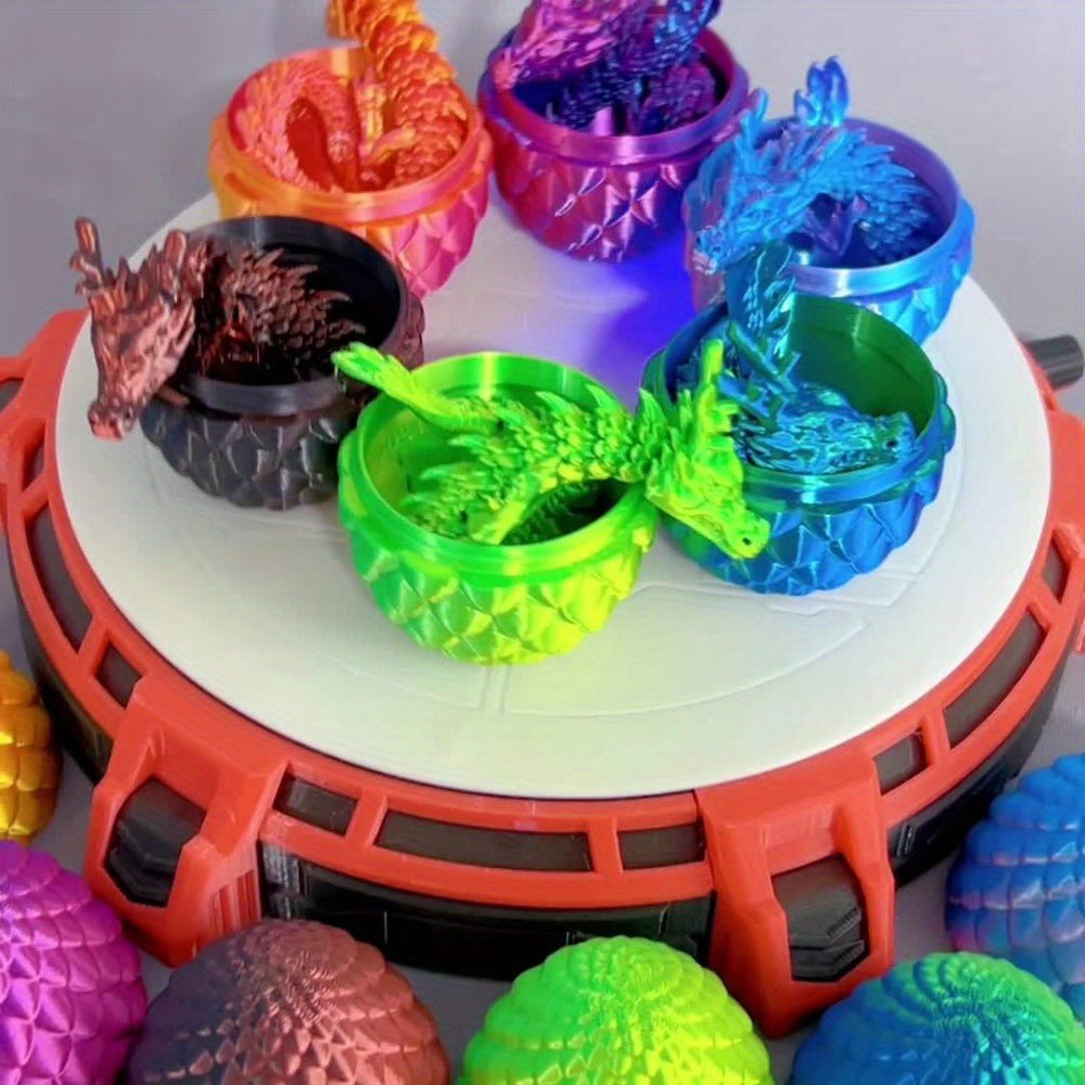 Dragon Figurine & Dragon Egg Set 12pcs with the Listed Color, Size or Set Options for Everyday Use