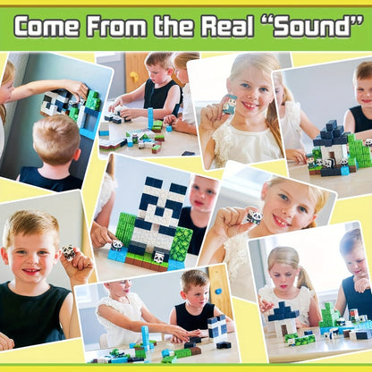Magnetic Tiles 100pcs STEM Building Blocks Set for Kids, Educational Magnetic Construction Toys for Boys Girls Ages 3+
