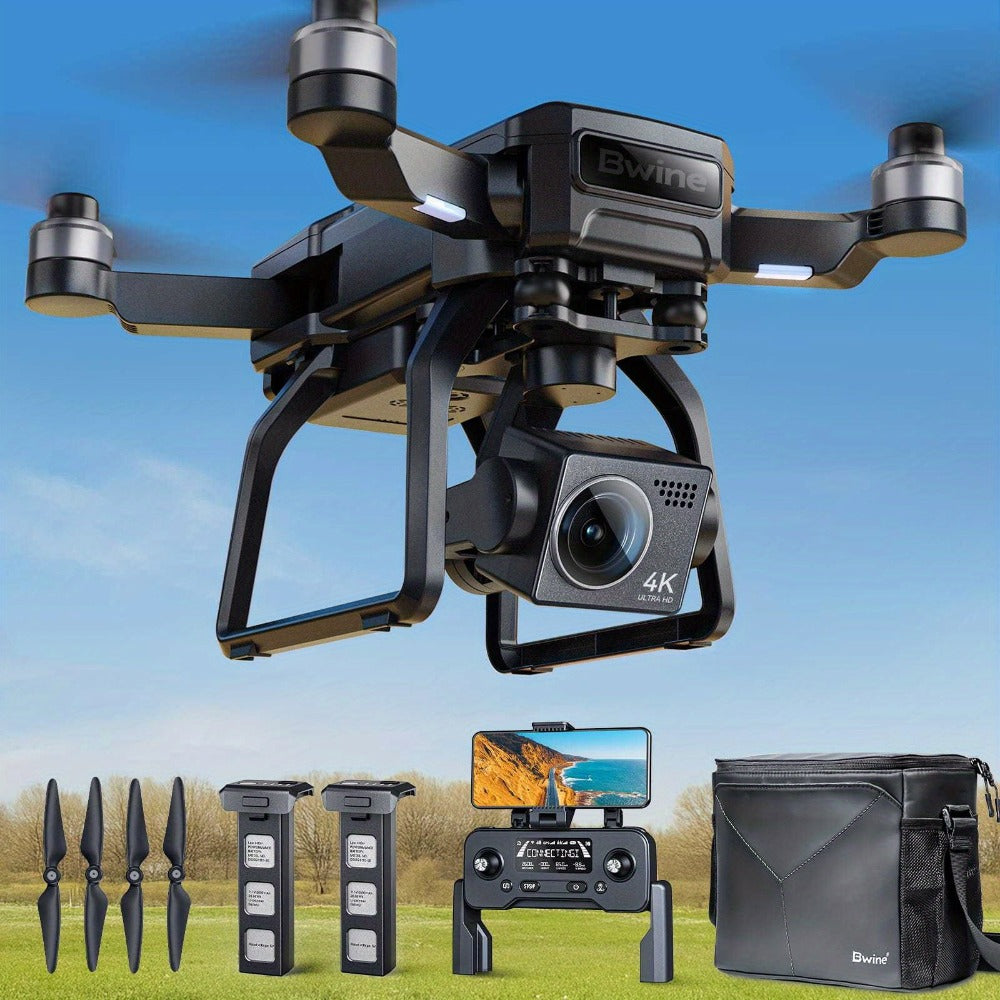Bwine F7GB2 4K GPS Drone with 3-Axis Gimbal with the Listed Color, Size or Set Options for Everyday Use