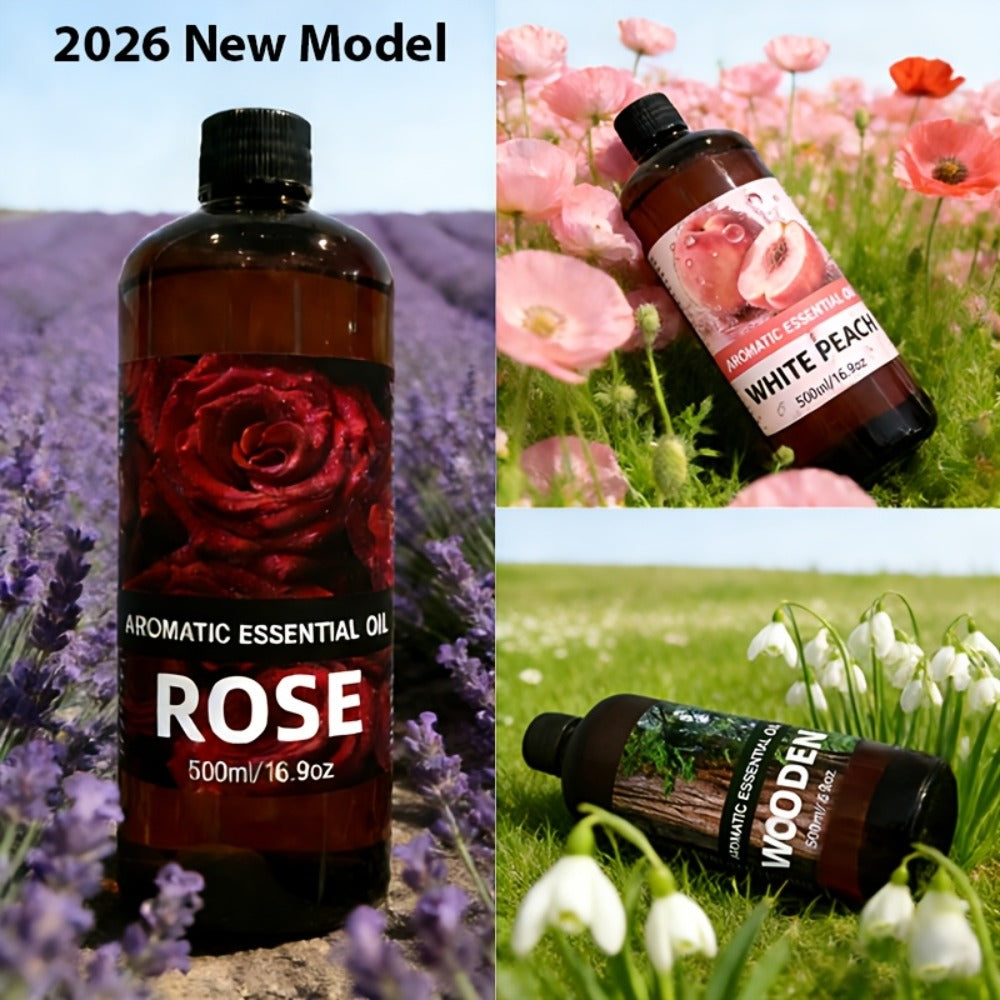 Premium Aromatic Oil Rose White Peach Ocean Sandalwood Woody Cologne Fragrance for Diffuser for Entryways, Bedrooms and Living Spaces