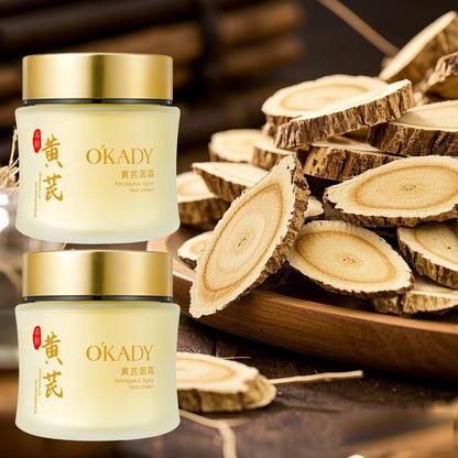 Face Cream Astragalus Root Extract Two-Pack with 100g Per Jar for Morning and Evening Moisturizing