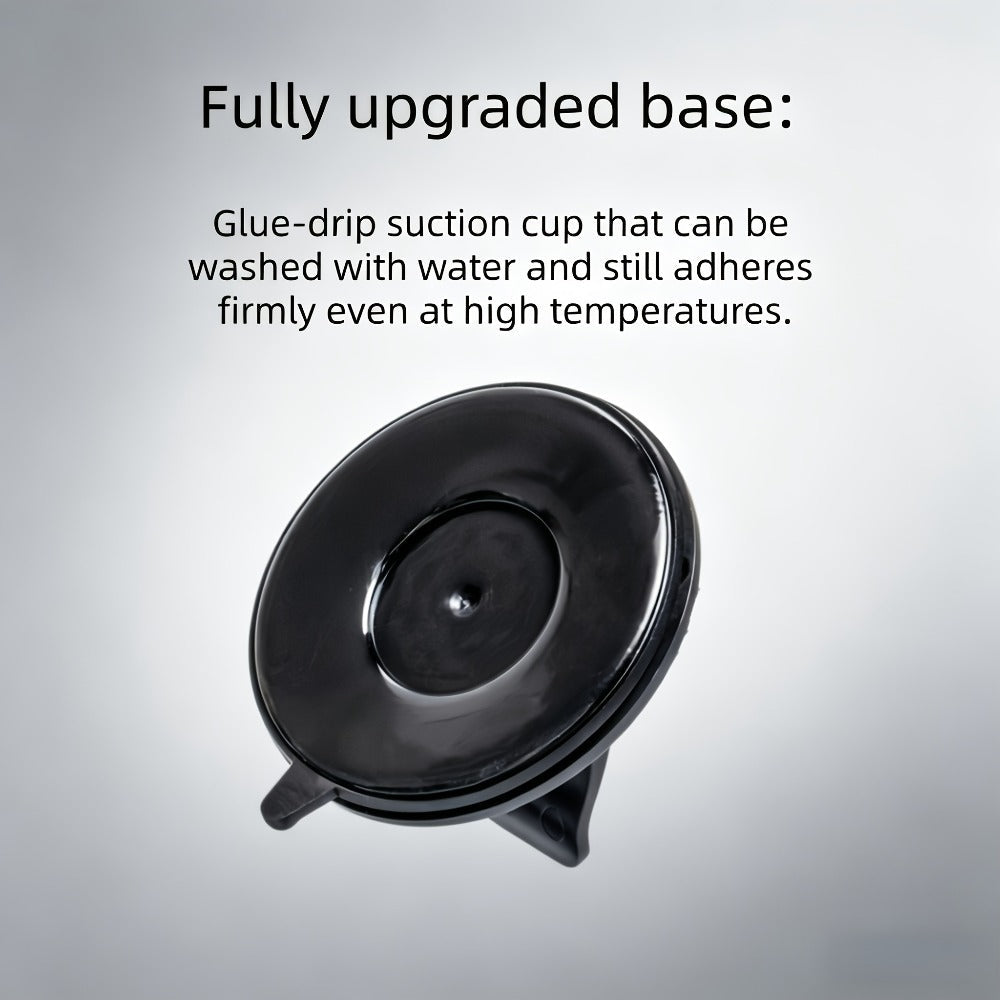 Convex Car Rearview Mirror 360° Rotating – Wide Angle Blind Spot Mirror with Silicone Suction Cup Mount for Cars Trucks SUVs Motorcycles