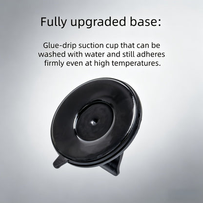 Convex Car Rearview Mirror 360° Rotating – Wide Angle Blind Spot Mirror with Silicone Suction Cup Mount for Cars Trucks SUVs Motorcycles