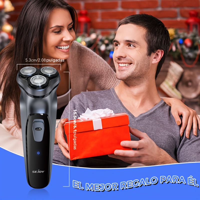 Cordless Electric Razor for Men Rechargeable Fast Charging Washable Heads Face Shaver – Smooth Close Shave Portable Electric Shaving Machine