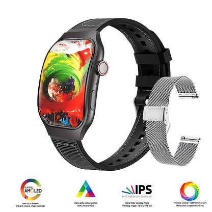 Smartwatch 2.01 Inch Curved Screen with Bluetooth 5.3, HD Calling, Games and Voice Assistant