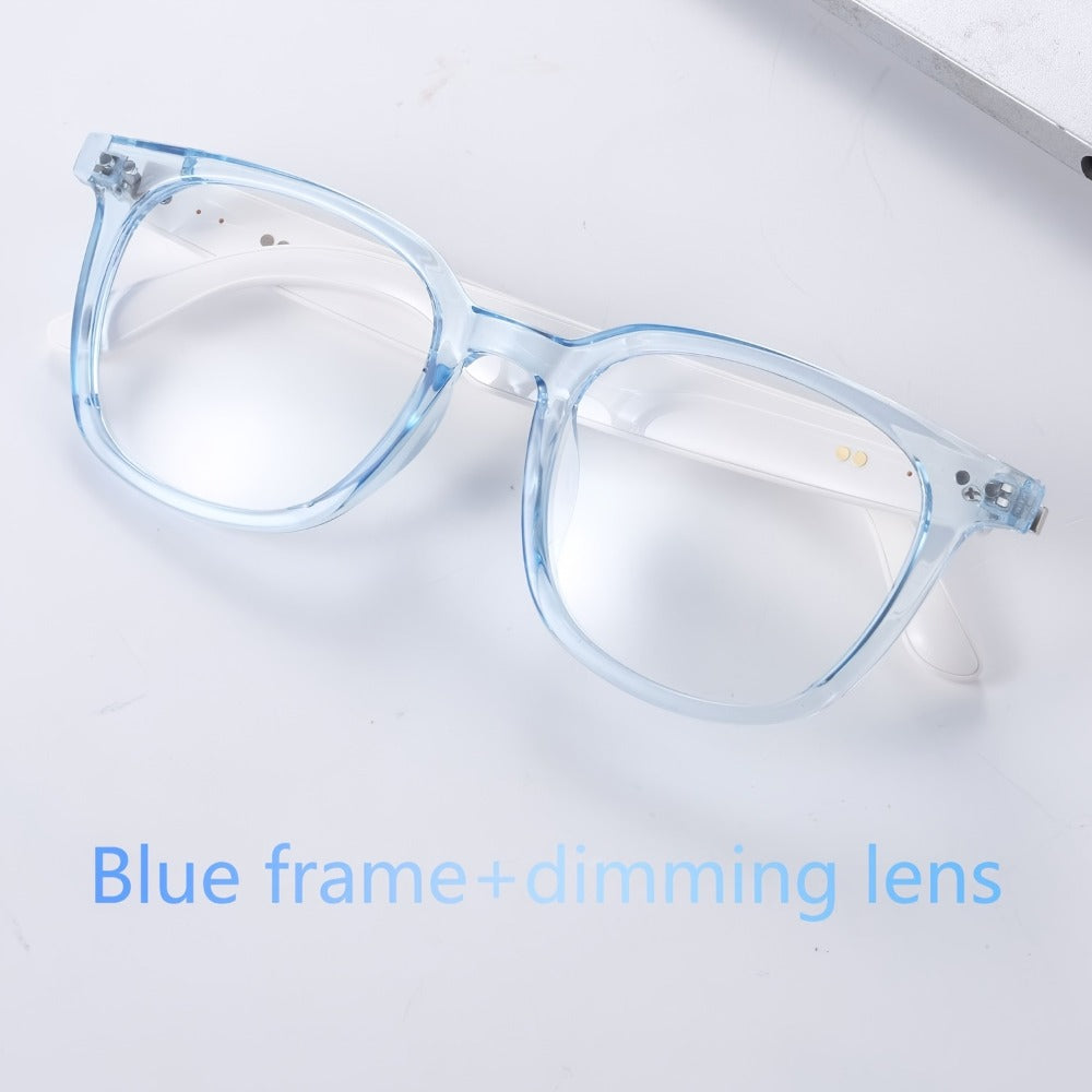 Smart Glasses Photochromic Audio Eyewear with Open-Ear Speaker, Microphone and Metal or Plastic Frames