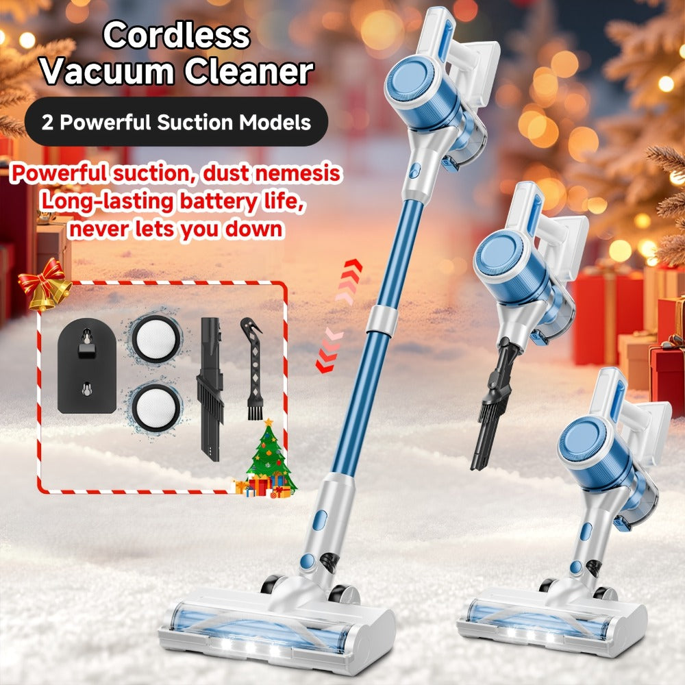 Cordless Stick Vacuum Cleaner 70KPa Brushless Motor 45-Min Runtime for Pet Hair Carpet Hard Floor Dust with Cord & Cordless Modes