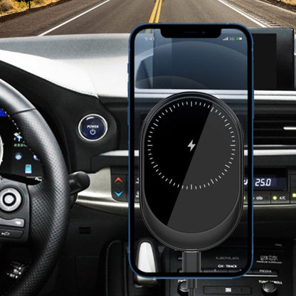 Magnetic Wireless Car Charger Phone Mount 15W Fast Charging – 360° Rotation Air Vent Car Phone Holder Compatible with iPhone 16 / 15 / 14