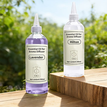 Aromatherapy Oil Refill 500ml Bottle with 10 Fragrance Options for Ultrasonic and Electric Diffusers