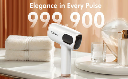 Sarisili AI01 IPL Hair Removal Device with Nine Intensity Levels, Manual and Auto Flash Modes and Display