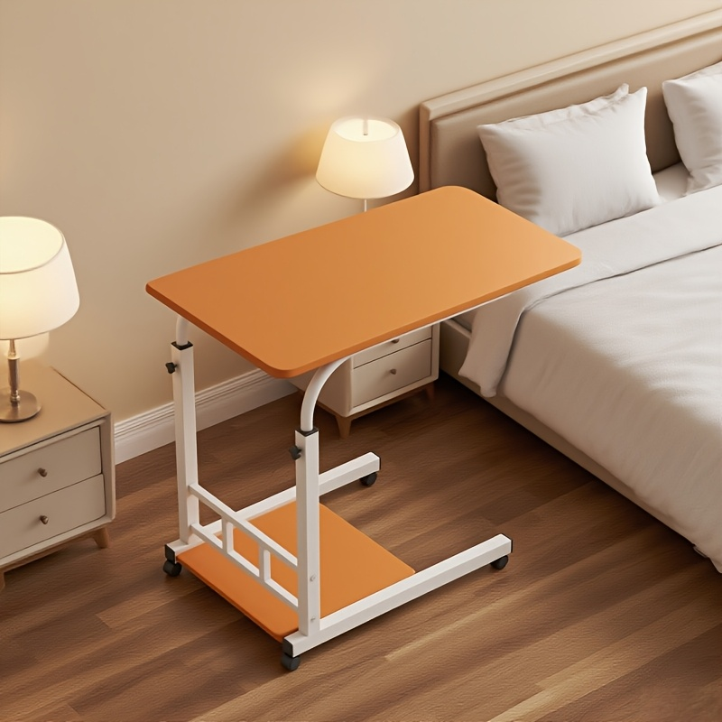 Bedside Table with Wheels Adjustable Height – Multi-Style Nursing Care Table for Elderly & Patients | Single & 3-Tier Rolling Overbed Dining