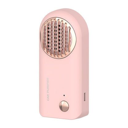 Car Air Purifier Ozone Deodorizer Active Oxygen Odor Removal for Car Refrigerator Household Use Pink White Grey