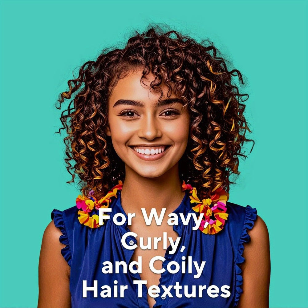 Detangling Brush for Curly Wavy Coily Hair 1 or 2 Pcs – Flexible Bristles Reduce Breakage & Frizz, Gentle Scalp Massage
