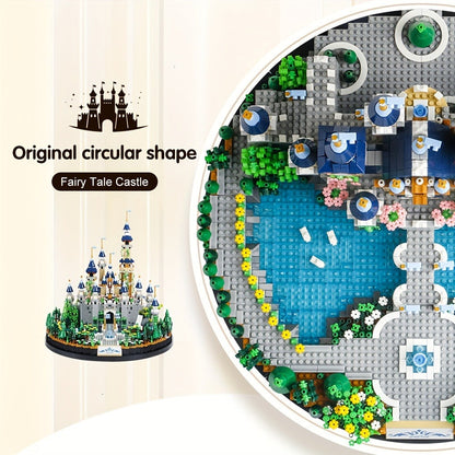 3600PCS Princess Castle Building Blocks Fairytale Palace STEM Micro Brick Architecture Kit for Girls Ages 8+