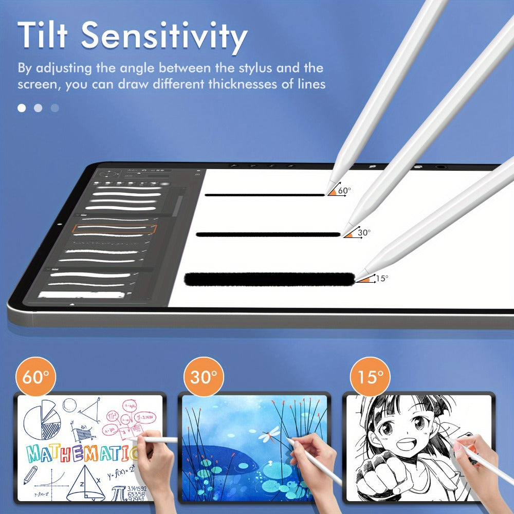 iPad Pencil 2nd Generation Magnetic Wireless Charging, Compatible with iPad Pro 11"/12.9", Air 3/4/5