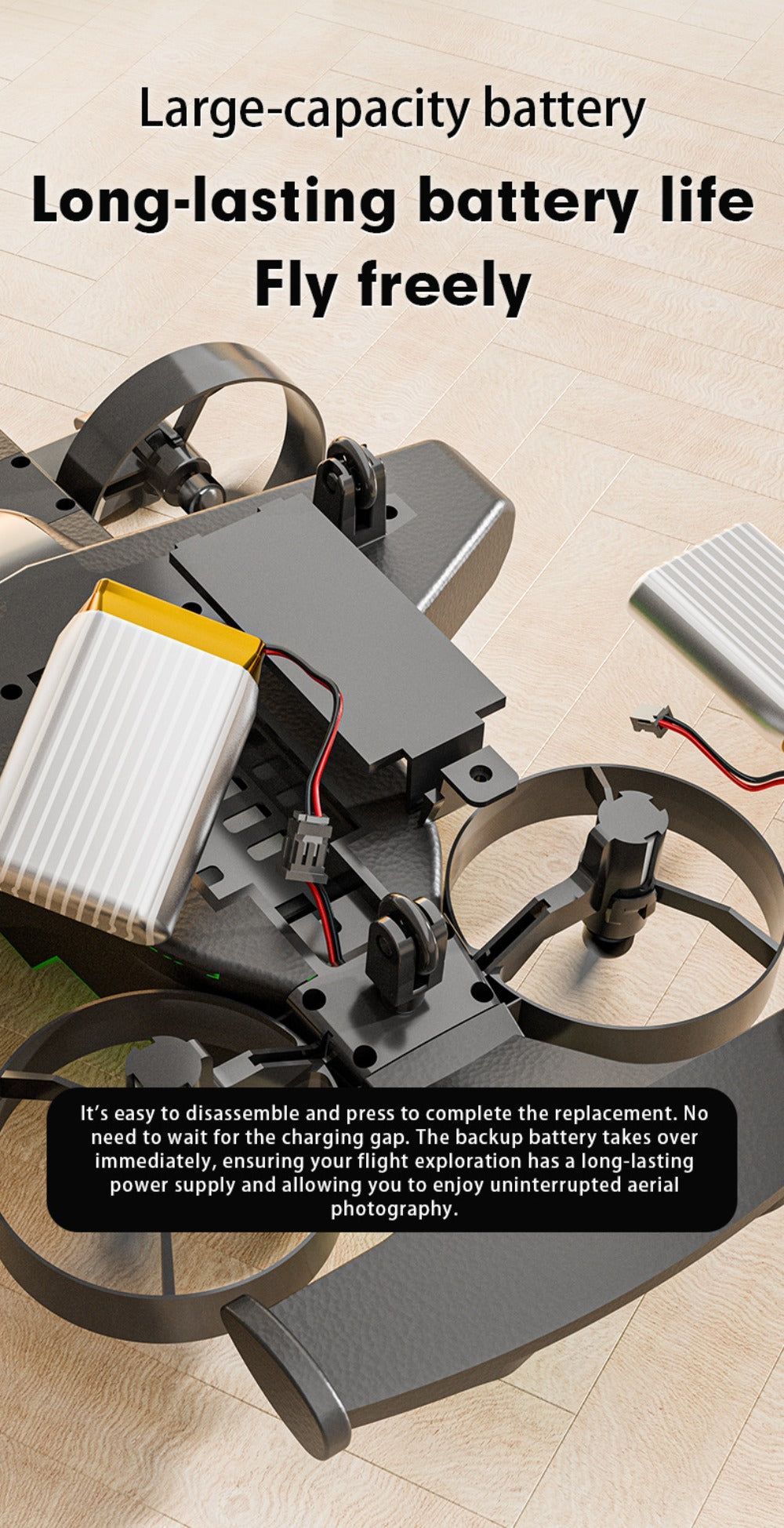 2-in-1 Mini RC Car and Drone Combo Dual Mode Switch One-Touch Takeoff Stable with the Listed Color, Size or Set Options for Everyday Use