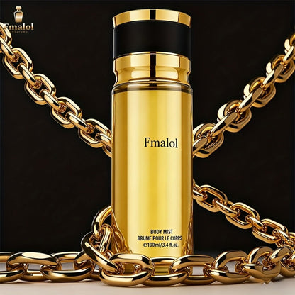 Men's Luxury Cologne 3.4oz Oriental Fragrance Scent Golden Spray Portable Travel Daily Use Christmas Gift for Him 100ml
