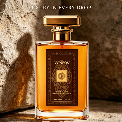 Cologne Spray for Men DUBAI SUDAN 3.4 oz with Gold Bottle and 1, 2 or 3 Piece Set Options for Gifting