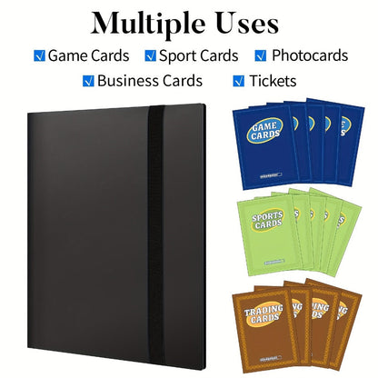 Nine-Pocket Trading Card Binder Bundle with 360-Card Capacity per Binder in Seven-Pack or Ten-Pack Options