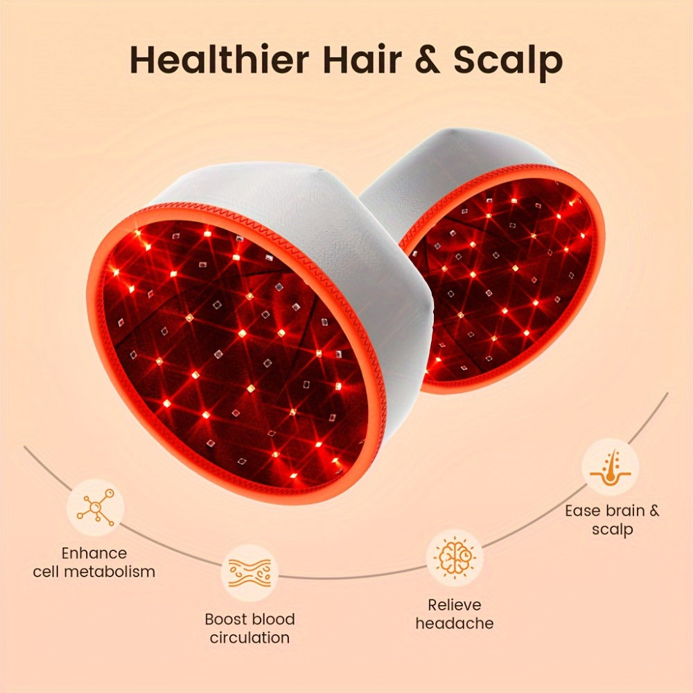Red Light Therapy Cap 101 LEDs Detachable LED Panel Infrared Light Hat for Brain Relaxation for Entryways, Bedrooms and Living Spaces
