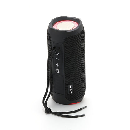 TG227 Portable Bluetooth Speaker with LED Breathing Light, TWS Stereo Sound, USB-C Rechargeable, Wireless Speaker for Outdoor Camping