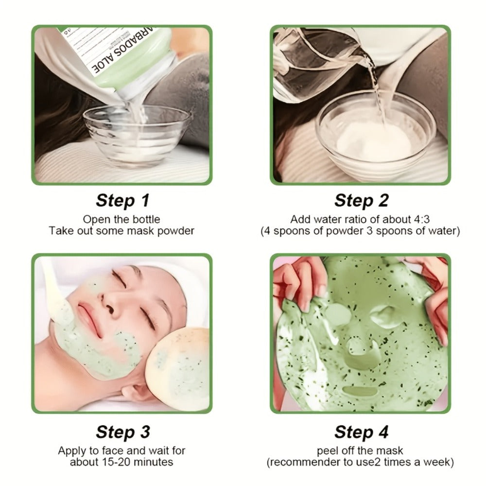 Tea Tree Jelly Mask Powder 12.3oz Hydro Gel Peel-Off Face Mask – Moisturizing Hydrating Anti-Wrinkle Professional Facial Treatment for Home