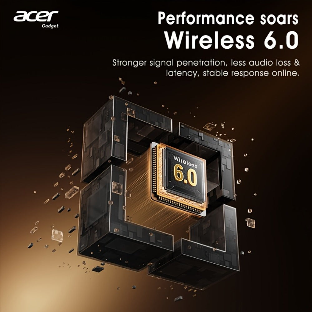 Wireless Earbuds Acer Mini Bluetooth 5.4 with Touch Controls, Call Noise Reduction Mic and Three Colors