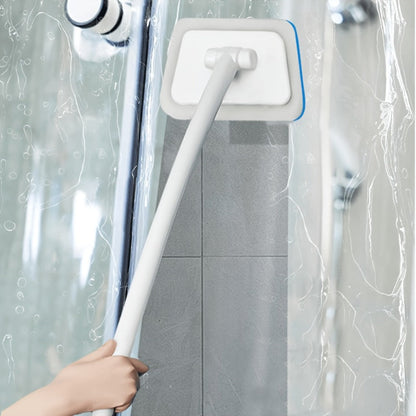 Long-Handle Sponge Cleaning Brush Set with 6, 10 or 15 Replaceable Pads and 23.22-Inch Handle