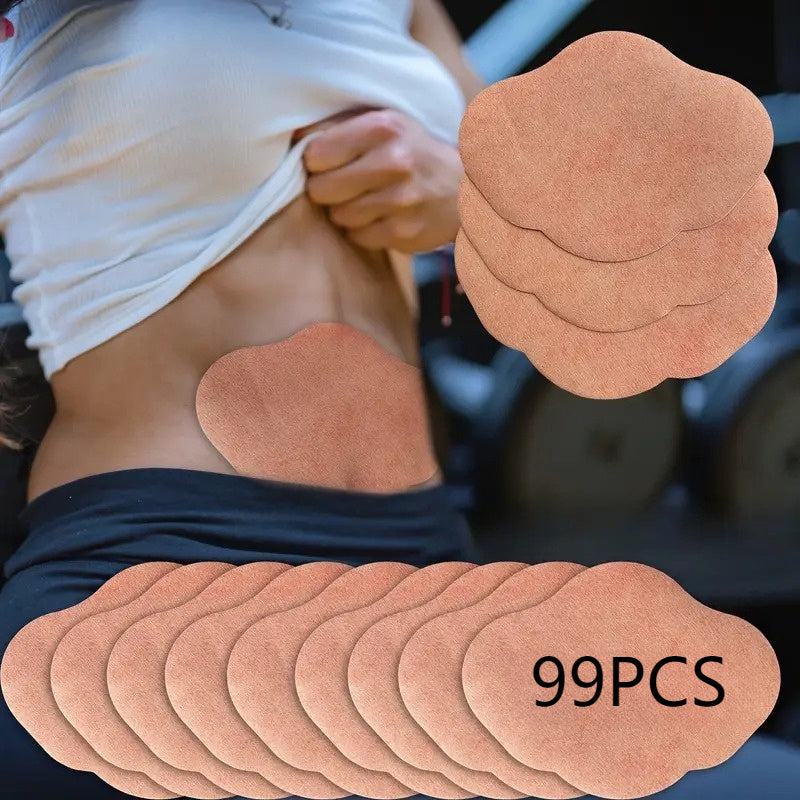Abdominal Patch 99pcs Non-Irritating Belly & Waist Care Patches – Gentle Skin-Friendly Formula, Bulk Pack for Daily Use