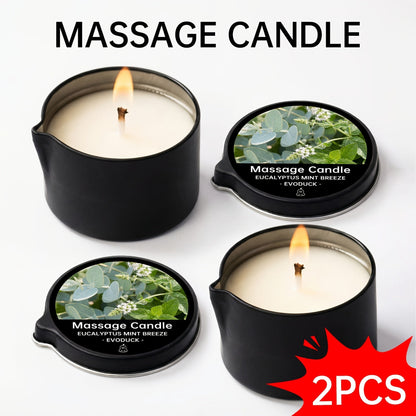 Scented Massage Candle 2-in-1 Soy Wax Essential Oil Body Lotion 20+ Scents 1pc 2pcs 6pcs Spa Nail Salon Pedicure Wedding Valentine Christmas