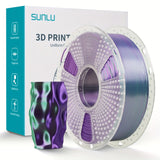 Silk PLA+ Dual Green Purple